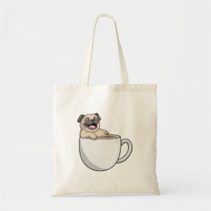 Tote Bag Carlin avec la coupe du café