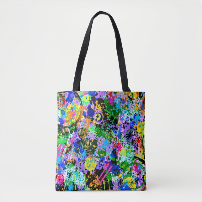 Tote Bag Carnaval de Graffiti (Devant)