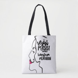 Tote Bag  #CarnyOn Fille Carny Shoppeuse