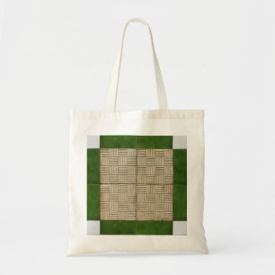 Tote Bag Carreaux de béton céramique Motif méditerranéen