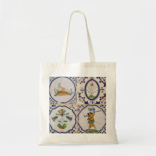 Tote Bag Carreaux de Delft hollandais vintage Art de la pot