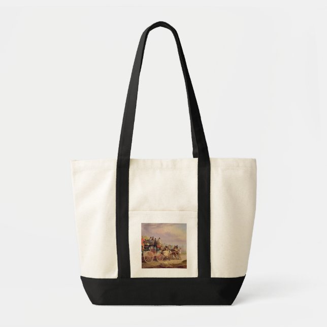 Tote Bag Cars de courrier sur la route : Le "mercure" (Devant)
