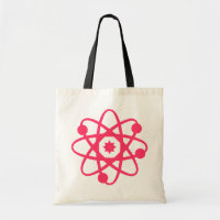 Cartable atomique rose