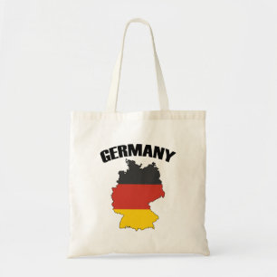 Tote Bag Carte Allemagne - Drapeau allemand - Deutschland T