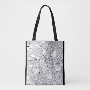 Tote Bag Carte de Kumasi Ghana