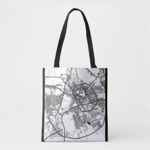 Tote Bag Carte de la ville de Madinah en Arabie saoudite
