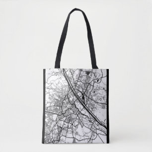 Tote Bag Carte de la ville de Vienne Autriche