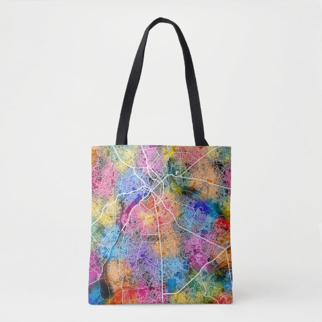 Tote Bag Carte de la ville du Bénin (Devant)