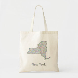 Tote Bag Carte de New York