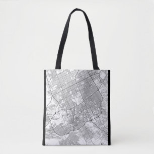 Tote Bag Carte de Riyad en Arabie saoudite