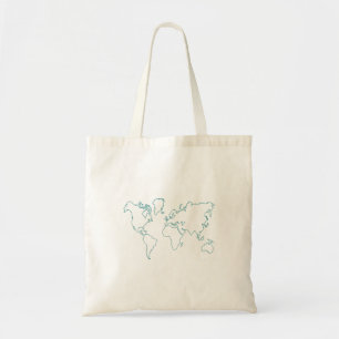 Tote Bag Carte du monde