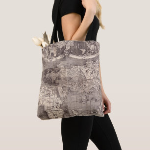 Tote Bag Carte du monde   1507
