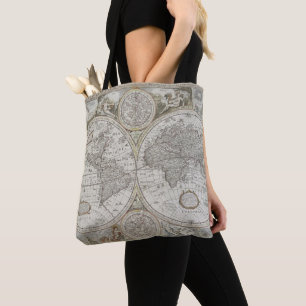 Tote Bag Carte du monde 1676