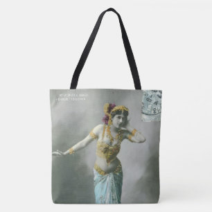Tote Bag Carte postale vintage Mata Hari