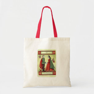Tote Bag Carte tarot "Les Amoureux"