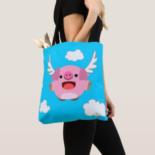 Tote Bag Cartogramme volant mignon