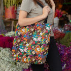 Cartoon Harry Potter Caractère Toss Motif