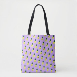 Tote Bag Cartoon mignon Motif d'ananas Kawaii