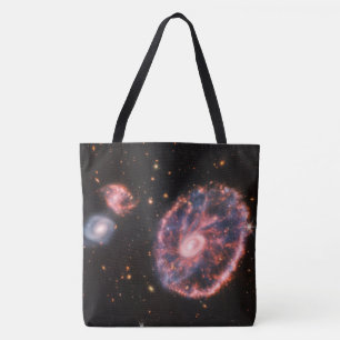Tote Bag Cartwheel Galaxy, James Webb Télescope Spatial
