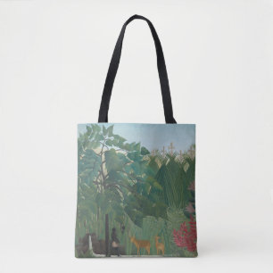 Tote Bag Cascade d'Henri Rousseau, Art Vintage
