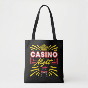 Tote Bag Casino Night Gambling