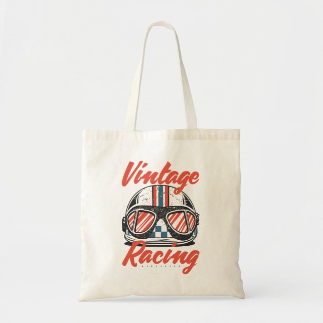 Tote Bag Casque de course (Devant)