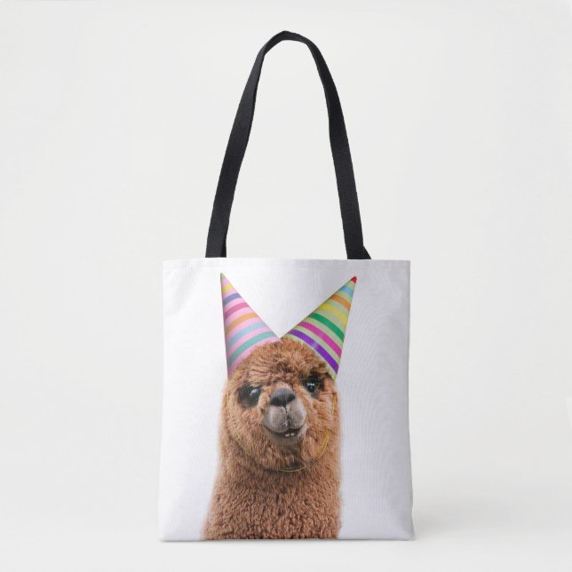 Tote Bag Casquettes du parti Alpaca (Devant)