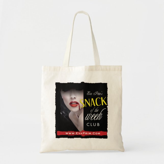 Tote Bag Casse-croûte de l'épicerie Fourre-tout de club de (Devant)
