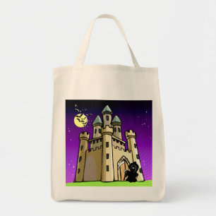 Tote Bag Castle Bats et Grim Reaper à Castle Door