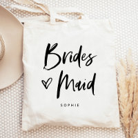 Casual Script | Chic Simple Bridesmaid Cadeau