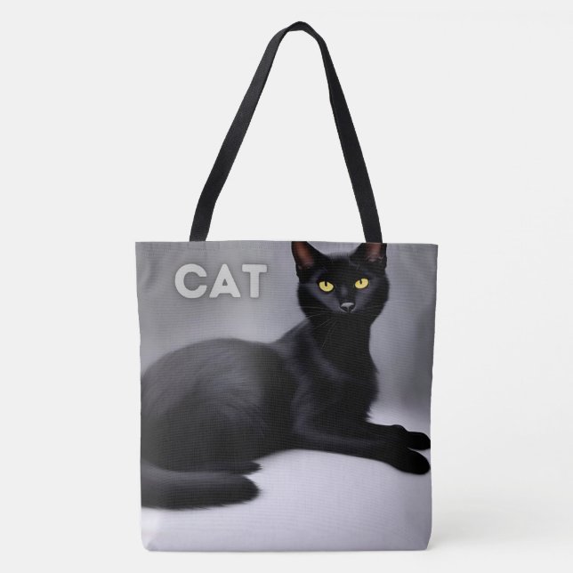 Tote Bag cat (Devant)