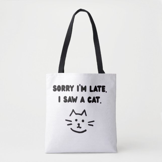 Tote Bag cat (Devant)