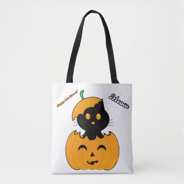 Tote Bag Cat-halloween (Devant)