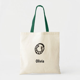 Tote Bag - Cat Letter O with Name