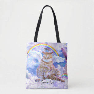 Tote Bag Cat r Unicorn - Caticorn