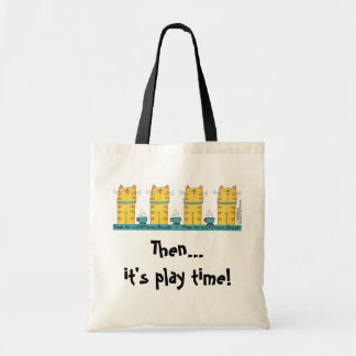 Tote Bag CATfeine Break