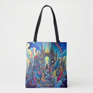 Tote Bag Cathédrale Céleste, paysage