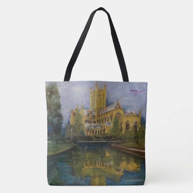 Tote Bag Cathédrale de puits - R-U (Devant)