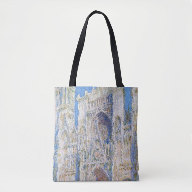 Tote Bag Cathédrale de Rouen (Soleil), Monet (Devant)