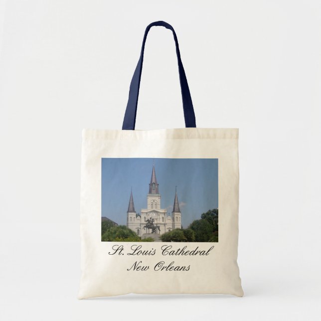 Tote Bag Cathédrale de St Louis (Devant)