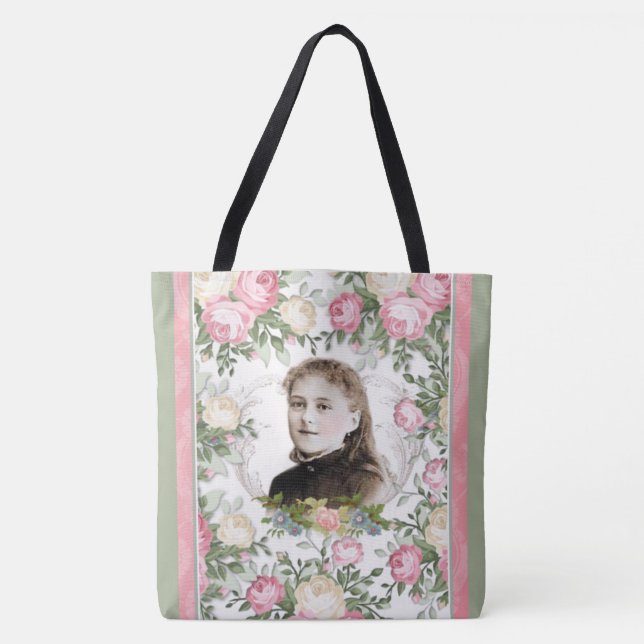 Tote Bag Catholicisme religieux de Saint-Thérèse (Devant)
