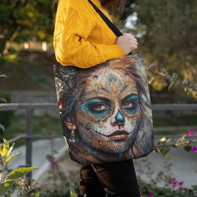 Tote Bag Catrina Azul (Créateur téléchargé)