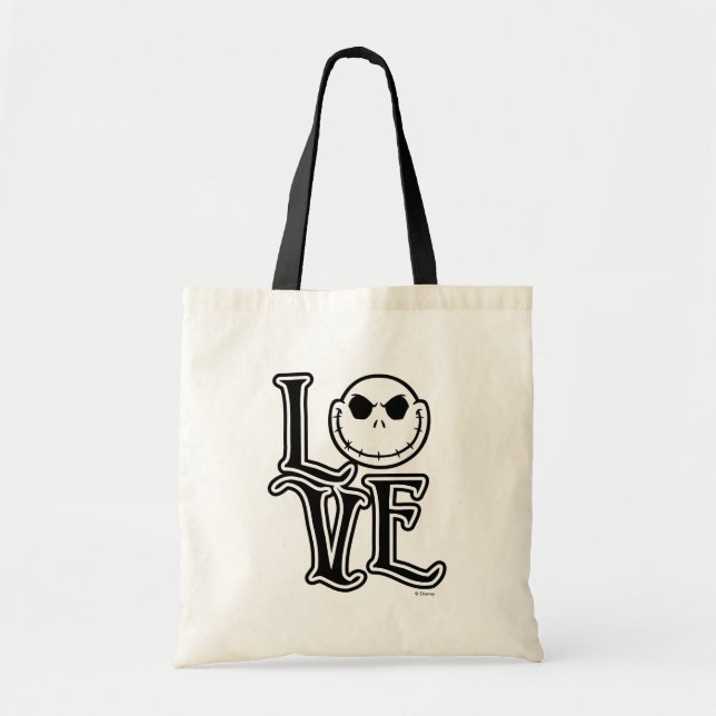 Tote Bag Cauchemar avant Noël - AMOUR (Devant)