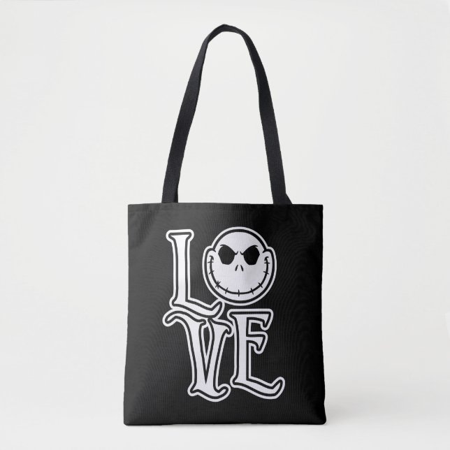 Tote Bag Cauchemar avant Noël - AMOUR (Devant)