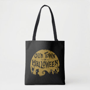 Tote Bag Cauchemar avant Noël Notre Ville D'Halloween
