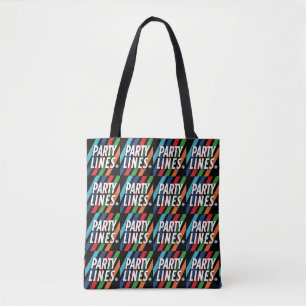 Tote Bag CBC Party Lines Shoulder Fourre-tout