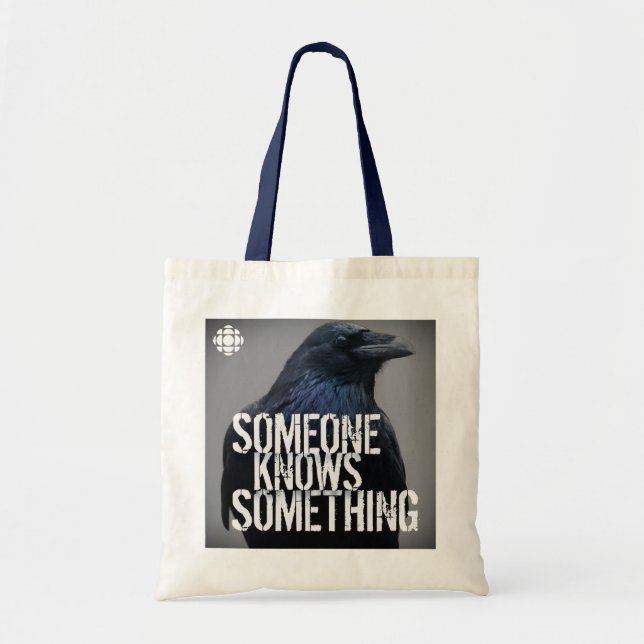 Tote Bag CBC Quelqu'Un Sait Quelque Chose (Devant)