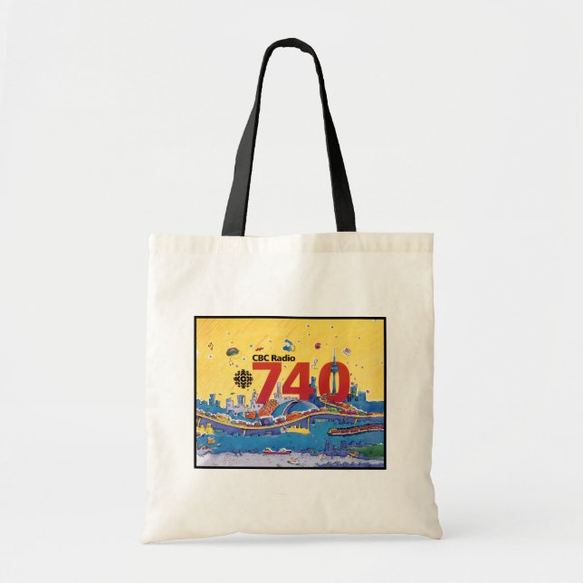 Tote Bag  CBC Radio 740 - Habillage promotionnel (1980) (Devant)