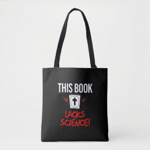Tote Bag Ce livre manque de science