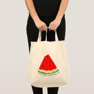 Tote Bag Ce n'est pas une pastèque